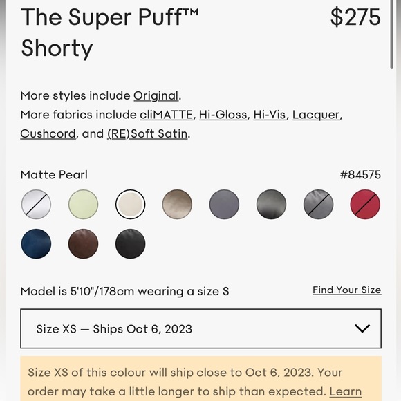 Super Puff Shorty Liquid Shine - Picture 6 of 16